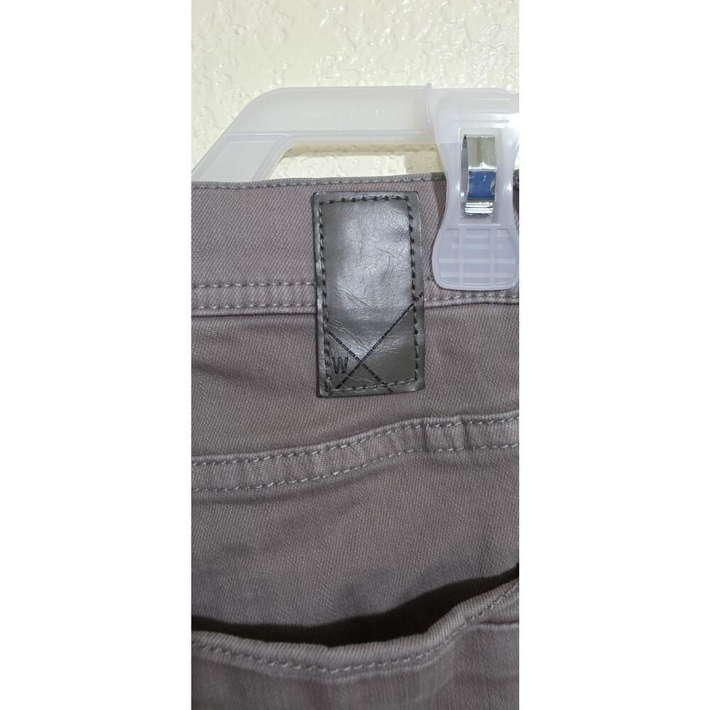 Depart West Jeans Mens 28x32 Seeker Taper Performance Stretch Green Grey Khaki - Picture 3 of 6
